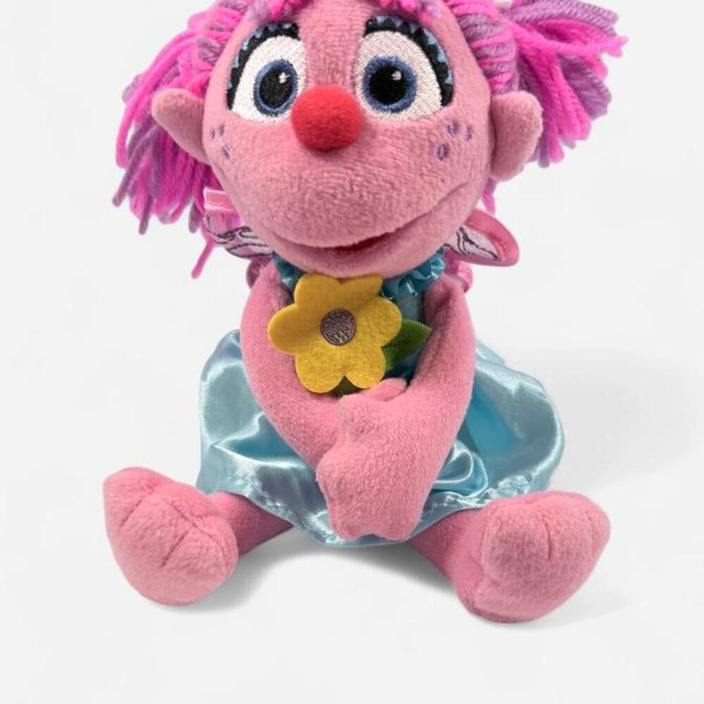 GUND Abby Cadabby Sesame Street Plush 11” Fairy Yarn Hair 6047652 READ